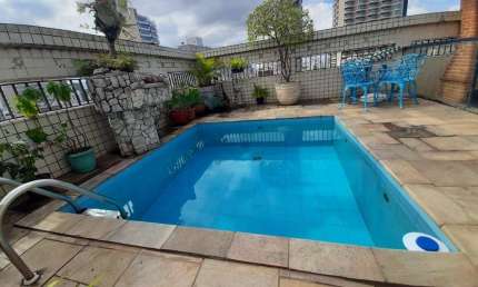 Cobertura à venda, 300 m² por R$ 1.350.000,00 - Pompéia - Santos/SP