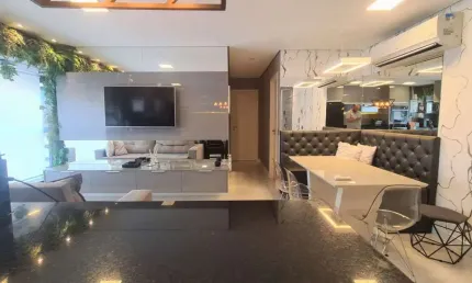 Apartamento com 2 dormitórios à venda, 80 m² por R$ 1.260.000,00 - Gonzaga - Santos/SP