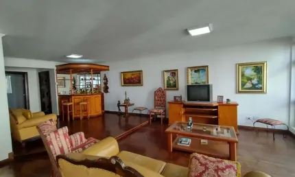 Apartamento à venda, 263 m² por r$ 790.000,00 - boqueirão - santos/sp