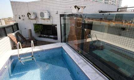Cobertura com 4 dormitórios à venda, 250 m² por R$ 1.980.000,00 - Ponta da Praia - Santos/SP