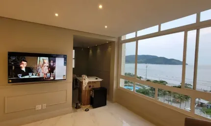Apartamento com 2 dormitórios à venda, 85 m² por R$ 1.290.000,00 - Aparecida - Santos/SP