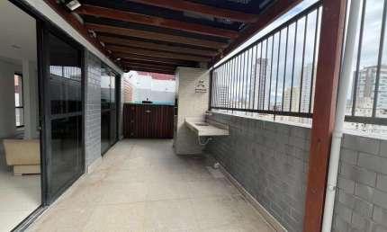 Cobertura com 4 dormitórios à venda, 191 m² por R$ 1.450.000,00 - Embaré - Santos/SP