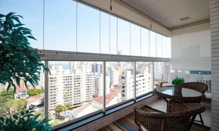 Apartamento com 1 dormitório à venda, 52 m² por R$ 899.000,00 - Embaré - Santos/SP