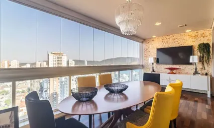 Apartamento com 1 quarto à venda na rua guaiaó, 68, aparecida, santos, 106 m2 por r$ 2.120.000