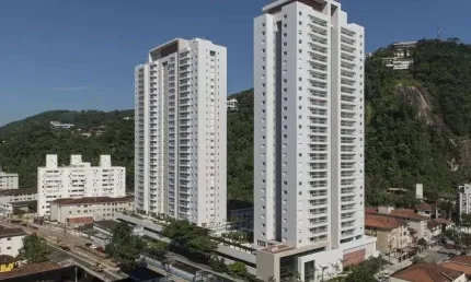 Apartamento à venda, 98 m² por R$ 990.000,00 - José Menino - Santos/SP
