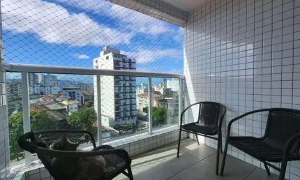 Apartamento com 2 dormitórios à venda, 75 m² por R$ 680.000,00 - Embaré - Santos/SP