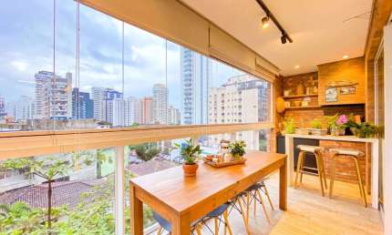 Apartamento com 3 dormitórios à venda, 159 m² por R$ 2.100.000,00 - Embaré - Santos/SP