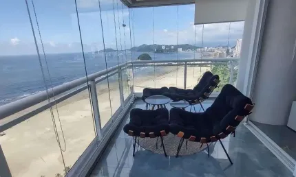 Apartamento com 2 dormitórios à venda, 105 m² por R$ 3.250.000,00 - Pompéia - Santos/SP
