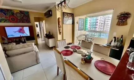Apartamento com 3 dormitórios à venda, 86 m² por R$ 640.000,00 - Itararé - São Vicente/SP