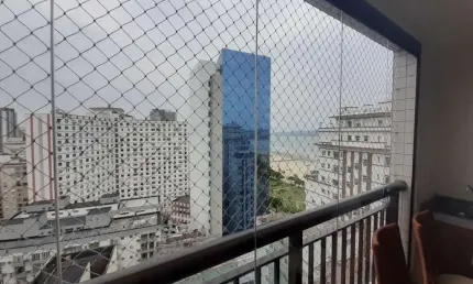 Apartamento com 2 dormitórios à venda, 87 m² por r$ 1.000.000,00 - josé menino - santos/sp