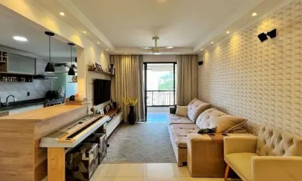 Apartamento com 3 quartos à venda na Rua Cyra, 14, José Menino, Santos