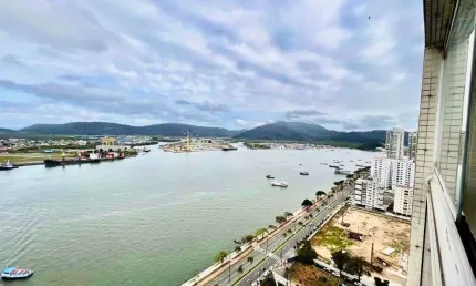 Apartamento com 3 dormitórios à venda, 189 m² por R$ 2.873.000,00 - Ponta da Praia - Santos/SP