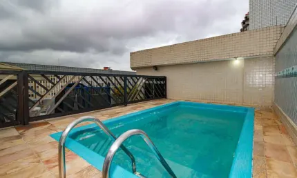 Cobertura com 3 dormitórios à venda, 271 m² por R$ 1.700.000,00 - Gonzaga - Santos/SP