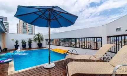 Cobertura com 3 dormitórios à venda, 367 m² por R$ 1.799.000,00 - Ponta da Praia - Santos/SP