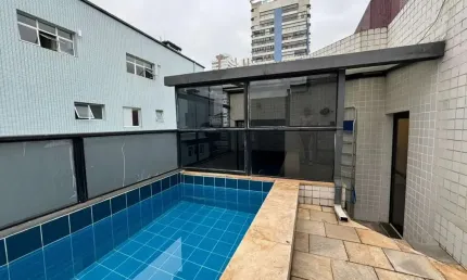 Cobertura à venda, 100 m² por R$ 650.000,00 - Pompéia - Santos/SP