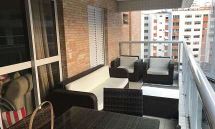 Apartamento com 3 dormitórios à venda, 110 m² por R$ 1.599.000,00 - Gonzaga - Santos/SP