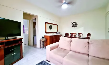 Apartamento com 2 dormitórios à venda, 74 m² por r$ 445.000,00 - campo grande - santos/sp