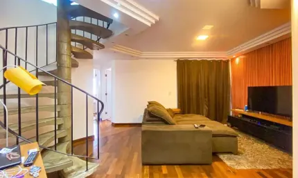 Cobertura com 3 dormitórios à venda, 146 m² por R$ 750.000,00 - Vila Matias - Santos/SP