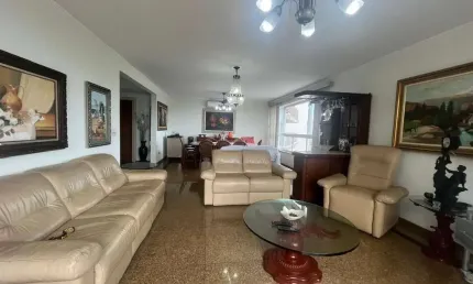 Apartamento à venda, 198 m² por r$ 1.600.000,00 - boqueirão - santos/sp