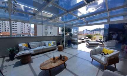 Apartamento Garden com 3 dormitórios à venda, 89 m² por R$ 1.690.000,00 - Campo Grande - Santos/SP
