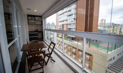 Apartamento com 1 dormitório à venda, 57 m² por R$ 880.000,00 - Gonzaga - Santos/SP