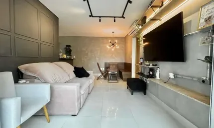 Apartamento com 2 dormitórios à venda, 86 m² por R$ 1.100.000,00 - Aparecida - Santos/SP