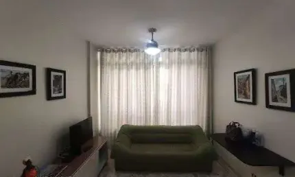Apartamento com 1 dormitório à venda, 60 m² por r$ 560.000,00 - gonzaga - santos/sp