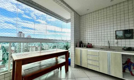 Apartamento Duplex com 3 dormitórios à venda, 127 m² por R$ 1.300.000,00 - Pompéia - Santos/SP