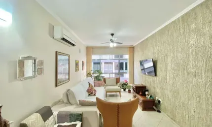 Apartamento à venda, 125 m² por r$ 800.000,00 - embaré - santos/sp