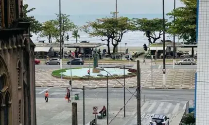 Apartamento com 2 dormitórios à venda, 94 m² por R$ 629.000,00 - Embaré - Santos/SP