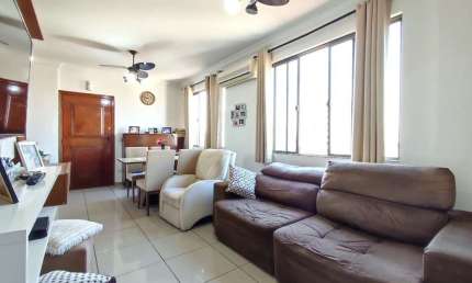 Apartamento com 3 dormitórios à venda, 80 m² por r$ 522.000,00 - aparecida - santos/sp