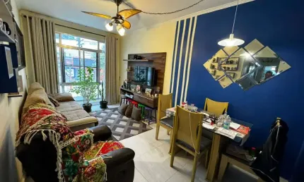 Apartamento à venda, 96 m² por r$ 405.000,00 - marapé - santos/sp