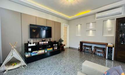 Apartamento com 3 dormitórios à venda, 134 m² por R$ 990.000,00 - Pompéia - Santos/SP