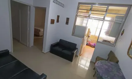 Apartamento com 2 dormitórios à venda, 47 m² por R$ 390.000,00 - Boqueirão - Santos/SP
