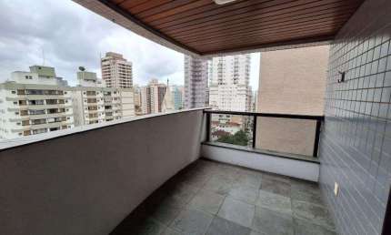 Apartamento com 3 dormitórios, 145 m² - venda por R$ 1.300.000 ou aluguel por R$ 7.500/mês - Pompéia - Santos/SP