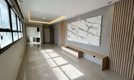 Cobertura com 3 dormitórios à venda, 191 m² por R$ 1.800.000,00 - Pompéia - Santos/SP