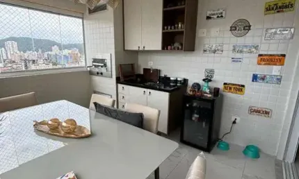 Apartamento com 3 dormitórios à venda, 90 m² por r$ 1.110.000,00 - boqueirão - santos/sp