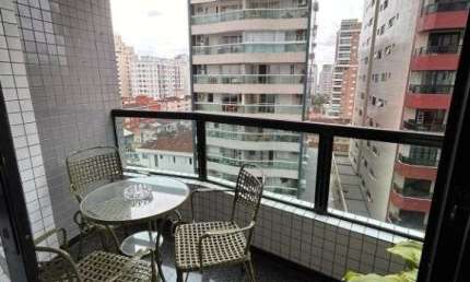 Apartamento com 3 dormitórios à venda, 124 m² por R$ 920.000,00 - Boqueirão - Santos/SP
