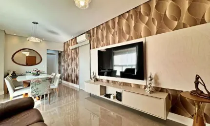 Apartamento com 3 dormitórios à venda, 141 m² por R$ 2.180.000,00 - Embaré - Santos/SP