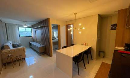 Stúdio mobiliado em Cruz das Almas – Andar alto, lazer completo e localização estratégica