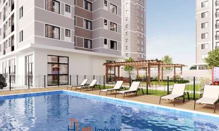 Apartamentos com 2 ou 3 quartos, Suíte, Sacada com churrasqueira e Condomínio Clube Completo no Prado Velho - Curitiba/PR.