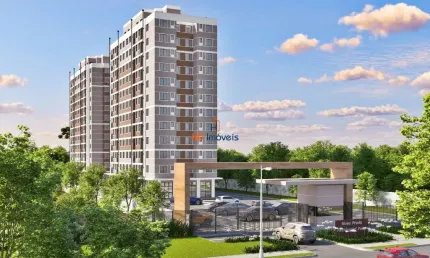 Apartamentos em condomínio Club com 2 ou 3 quartos (suíte), sacada com churrasqueira em Curitiba/PR.