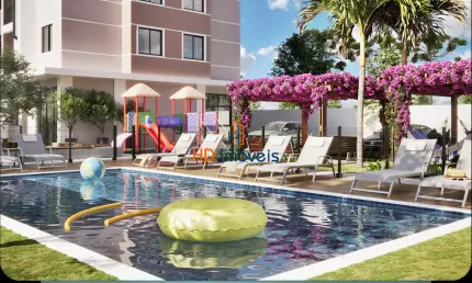 Apartamentos em Condomínio Club com 2 ou 3 quartos, sacada com churrasqueira em Curitiba/PR.