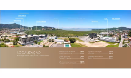 Apartamento com 3 quartos à venda na Rodovia Virgílio Várzea, 1550, Monte Verde, Florianópolis
