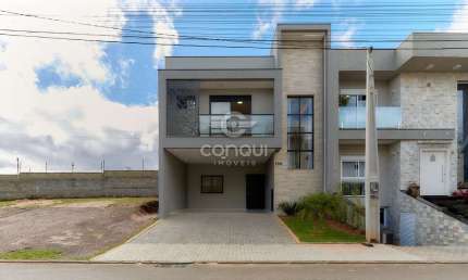 Casa em condomínio fechado com 3 quartos à venda na Rua Regina Stuzinski Ramos, 40, Costeira, São José dos Pinhais, 140 m2 por R$ 890.000