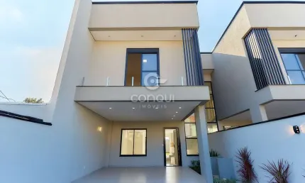 Casa com 3 quartos à venda na Charles Darwin, 58, Aristocrata, São José dos Pinhais, 170 m2 por R$ 1.250.000
