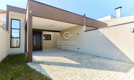 Casa com 3 quartos à venda na Rua Curiúva, 451, Pedro Moro, São José dos Pinhais, 118 m2 por R$ 799.000