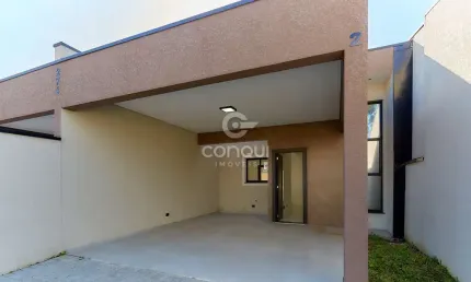 Casa com 3 quartos à venda na Rua Francisco Beltrão, 271, Cidade Jardim, São José dos Pinhais, 108 m2 por R$ 650.000