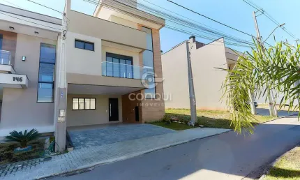 Casa em condomínio fechado com 3 quartos à venda na Rua Regina Stuzinski Ramos, 40, Costeira, São José dos Pinhais, 155 m2 por R$ 980.000