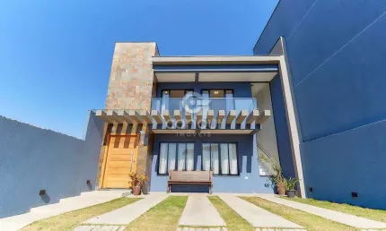 Casa em condomínio fechado com 3 quartos à venda na Rua Manoel Martins, 905, Costeira, São José dos Pinhais, 135 m2 por R$ 1.300.000